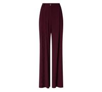 Pinko - Ruth Straight Pantalons - Femme - Pantalons - Rouge - Taille: 36 FR