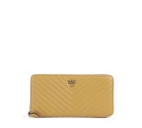Pinko Ryder Portefeuille jaune moutarde, femme