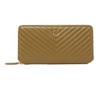 PINKO Ryder Zip Around Sheep Nappa C Plantation-antique gold Taille: OS | Portefeuilles Outlet | Femme |