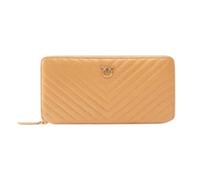 Pinko - Ryder Zip Around Wallet - Femme - Accessoires - Jaune - Taille: ONE Size