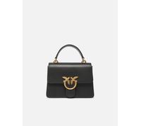 Pinko Love One Top Handle Mini Light, Sac Femmes, Z99q Noir-Antique Gold, Taille Unique
