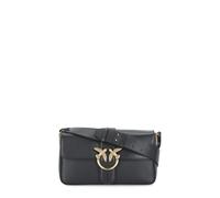 Pinko - Sac à bandoulière en cuir noir avec sangles amovibles - Femme - Sacs - Noir - Taille: ONE Size