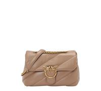 PINKO Sac à bandoulière 'Love' beige foncé / or, Taille One Size