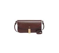 Pinko Sac à bandoulière Saddle Flat burgundy pour femme UNI, Rouge Vinoantique Gold, Borsa media a spalla 10 x 2 x 20 cm primavera estate