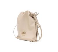 Pinko Sac à bandoulière Slouchy Bag beige pour femme, beige, Taille unique