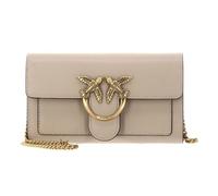 PINKO Sac à épaule bandoulière beige pour femme - Love One Wallet C Beige - Grigio - Antique Gold 325553