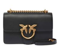 PINKO Sac à épaule bandoulière noir pour femme - Love One Mini DC S Black - Antique Gold 302435
