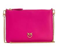 PINKO Sac à épaule bandoulière rose pour femme - Flat Classic Pinko Pink - Antique Gold 296351