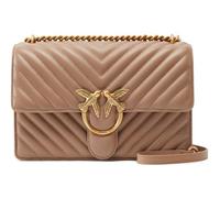 Pinko Love One Classic Sac porté épaule brun clair, femme