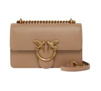 PINKO Sac à épaule bandoulière taupe pour femme - Love One Mini DC S Ginger Biscuit - Antique Gold 302439