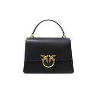 PINKO Sac à main Love One en cuir 25 cm Noir