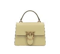 Pinko Sac à main Love One Top Handle Mini Light Z99q Noir/Antique Gold Taille Unique