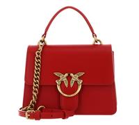 PINKO Sac à main rouge pour femme - Love One Top Handle Mini Light S Red - Antique Gold 297531