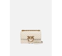 PINKO Love One Sac à bandoulière Cuir 21 cm beige