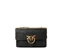 Pinko Sac bandoulière femme noir en cuir - UNI