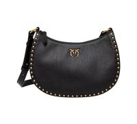 Pinko - Sac bandoulière Half Moon Mini Studs - Femme - Sacs - Noir - Taille: ONE Size