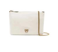 Pinko - Sac bandoulière plat classique - Femme - Sacs - Blanc - Taille: ONE Size