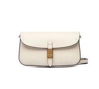 Pinko - Sac bandoulière plat Saddle - Femme - Sacs - Blanc - Taille: ONE Size