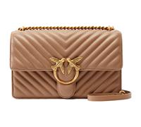 PINKO Sac Femme Love One Classic Dc Sheep Nappa Chevron 100941 Beige D01Q
