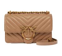 PINKO Sac Femme Love One Mini Dc Sheep Nappa Chevron 100074 Couleur Beige D01Q