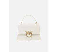 PINKO Love One Sac à main Cuir 25 cm blanc