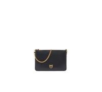 PINKO Flat Sac pochette Cuir 24 cm noir