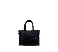 PINKO Sacs à main 'PINKO BEACH SHOPPER CANVAS BORSA' noir, Taille One Size