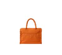 PINKO Sacs à main 'PINKO BEACH SHOPPER CANVAS BORSA' orange, Taille One Size