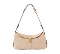 Pinko - Saddle Bag Baguette - Femme - Sacs - Beige - Taille: ONE Size
