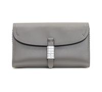 Pinko - Saddle Wallet Chain - Femme - Sacs - Gris - Taille: ONE Size