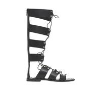 Pinko - Sandale en cuir de style Selenio - Femme - Chaussures - Noir - Taille: 37 EU
