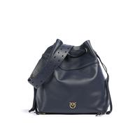 Pinko Secchiello Classic Sac seau bleu foncé, femme