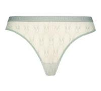 PINKO Senza Parole 3 Slip Pizzo Indemagliato Jacquard C/logo Ambie Taille: S | Culottes Outlet | Femme