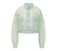 Pinko - Short Caban Jacket - Femme - Vestes - Vert - Taille: 44 FR