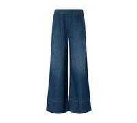 Pinko - Spiaggia Wide Pantalons - Femme - Pantalons - Bleu - Taille: 38 FR