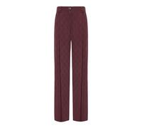 Pinko - Straight Pantalons - Femme - Pantalons - Rouge - Taille: 44 FR
