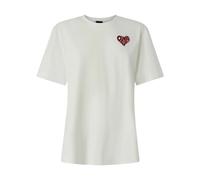 Pinko - Strepitoso T-Shirt - Femme - Tops - Blanc - Taille: 36 FR