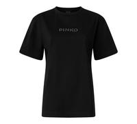 Pinko - Strepitoso T-Shirt - Femme - Tops - Noir - Taille: 42 FR