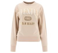 Pinko sweat-shirt femme beige coton coupe standard - XS