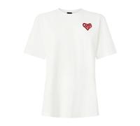 Pinko T-shirt Strepitoso Femme Blanc Taille 40 FR