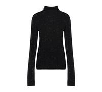 Pinko - T-shirt à logo orné - Femme - Pulls - Noir - Taille: 38 FR