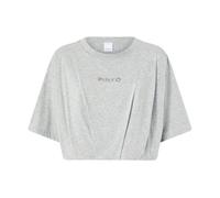 Pinko - T-shirt gris pour sorties décontractées - Femme - Tops - Gris - Taille: 40 FR