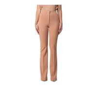 Pinko - Tailored StraightLeg Pants - Femme - Pantalons - Brun - Taille: 40 FR