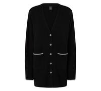 Pinko - Tasmania Cardigan - Femme - Pulls - Noir - Taille: 40 FR