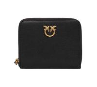 PINKO Porte-monnaie Taylor en cuir 12 cm Noir Femme