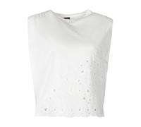Pinko - Top sans manches - Femme - Tops - Blanc - Taille: 38 FR