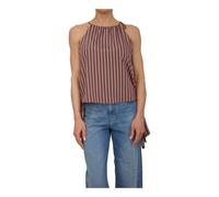 Pinko - Top sans manches - Femme - Tops - Brun - Taille: 40 FR