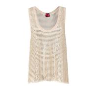 Pinko - Top sans manches - Femme - Tops - Jaune - Taille: 38 FR