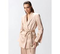 Pinko Veste de viol satinee ss26 ROSA MOGANO (Q35) 42
