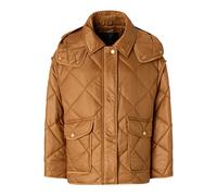Pinko - Veste Matelassée en Satin - Femme - Vestes - Brun - Taille: 38 FR
